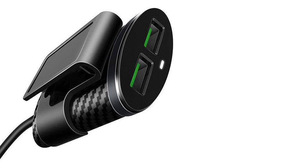Usb Car Charger Ldnio 4xUSB Ports 5V/5.1A 25.5W Black - Albagame
