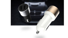 Charger Xipin CX22 Dual USB, 5V-3A/9V-2A/12V-1.5A White/Gold - Albagame