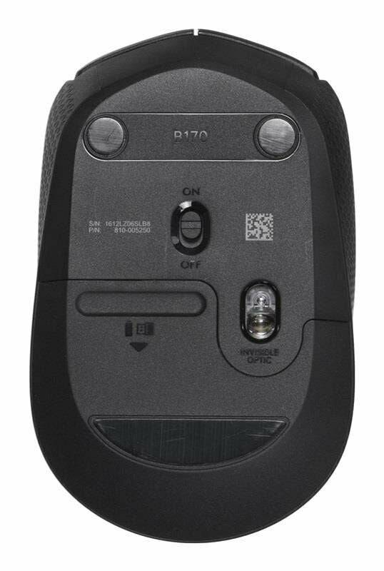 Mouse Logitech B170 Wireless Black - Albagame