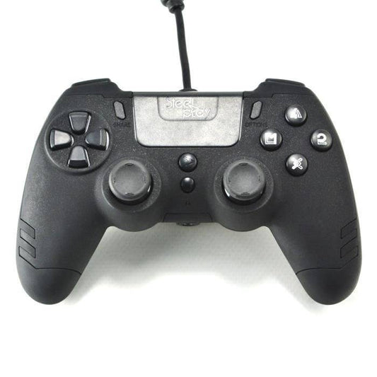 Controller PS4 Steelplay Metaltech Wired Ebony Black - Albagame