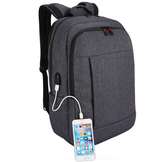 Backpack Laptop Tigernu 17" Black/Gray USB - Albagame