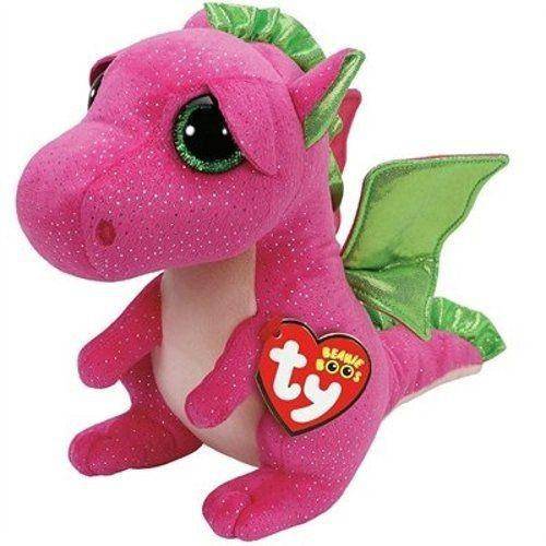 Plush Ty Beanie Boos Darla Pink Dragon 42cm - Albagame