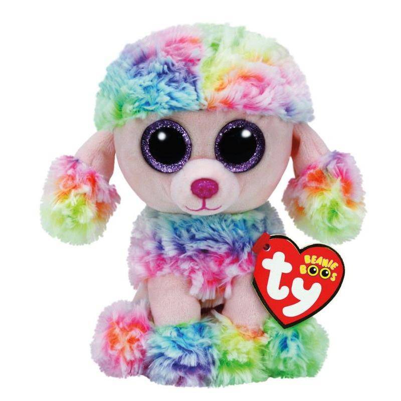 Plush Ty Beanie Boos Rainbow Multicolor Poodle 62cm - Albagame