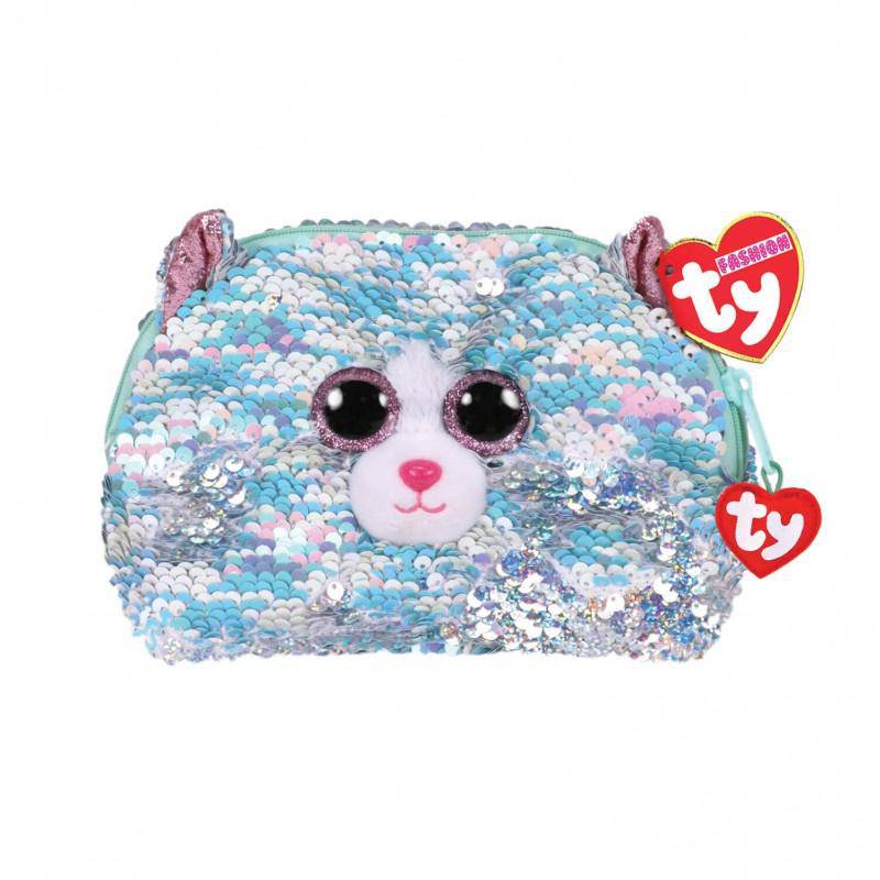 Plush Ty Fashion Sequins Accessory Bag Whimsy Cat 10cm - Albagame