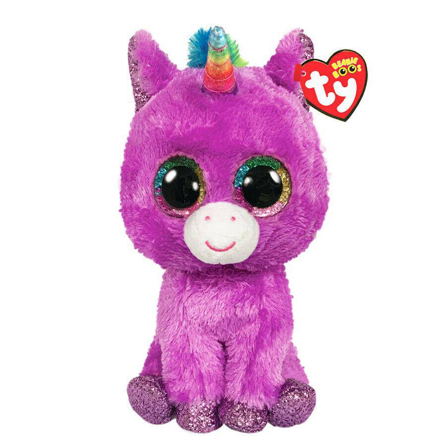 Plush Ty Beanie Boos Rosette Purple Unicorn 24cm - Albagame