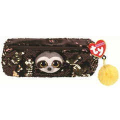 Plush Ty Fashion Sequins Pencil Bag Dangler Sloth 15cm - Albagame