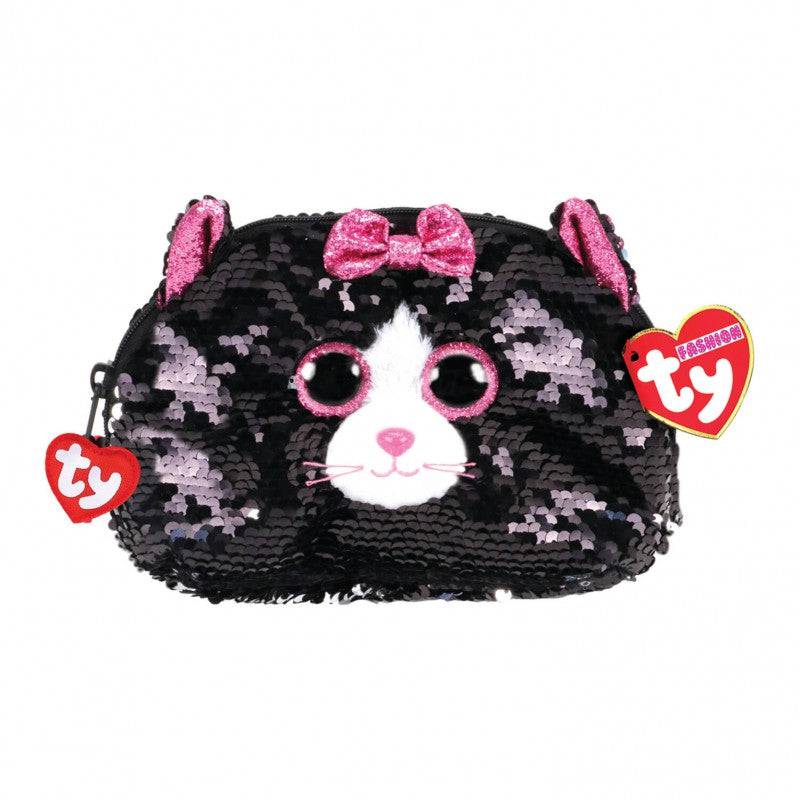 Plush Ty Fashion Sequins Accessory Bag Kiki Cat 10cm - Albagame