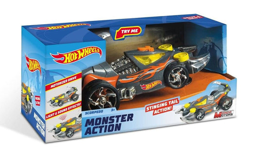 Vehicle Hot Wheels Lights & Sounds Moster Action Scorpedo - Albagame
