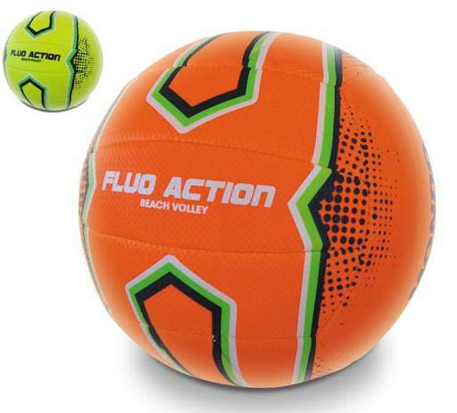 Play Ball Mondo Beach Volley Fluo Action (Size 5) - Albagame