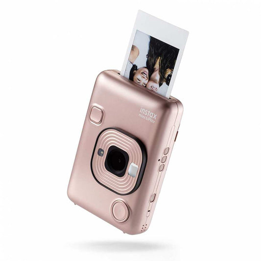 Camera Instax Mini LiPlay Hybrid Instant Blush Gold HM1 - Albagame