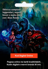 DG League of Legends 10 Euro 1580 RP Account EU West - Albagame