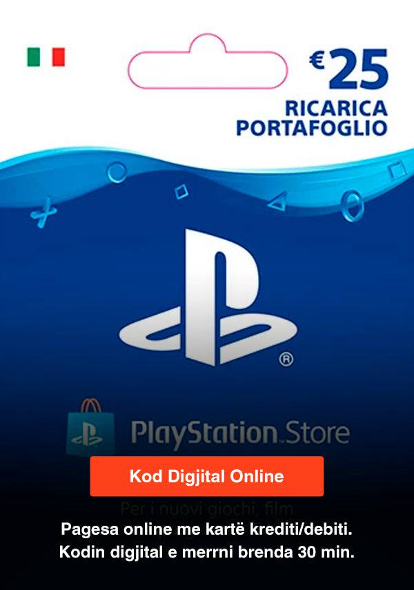 DG PlayStation 25 Euro Account IT - Albagame