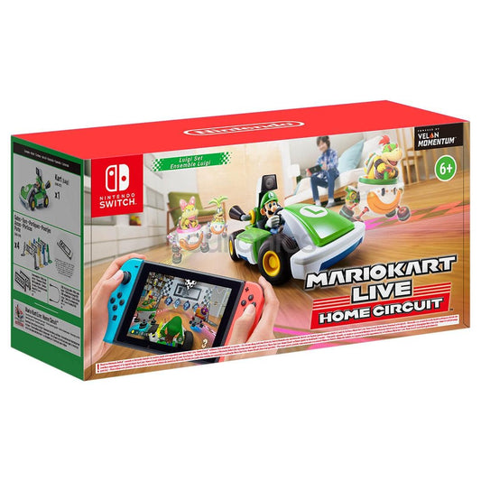 Switch Mario Kart Live Home Circuit Luigi Set Pack - Albagame