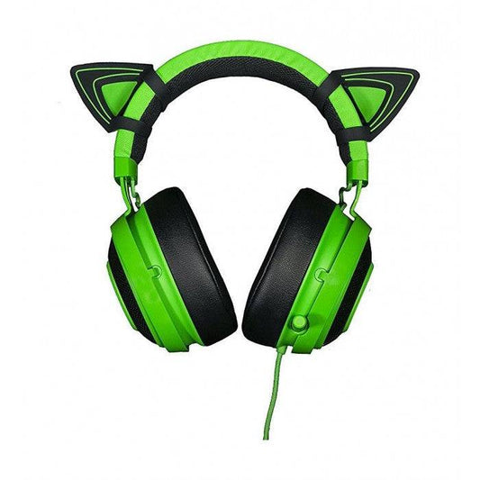 Kitty Ears For Headset Razer Kraken Green - Albagame