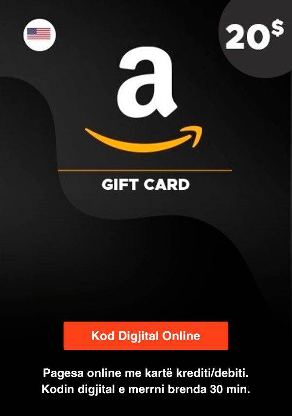 DG Amazon 20 USD Account US - Albagame