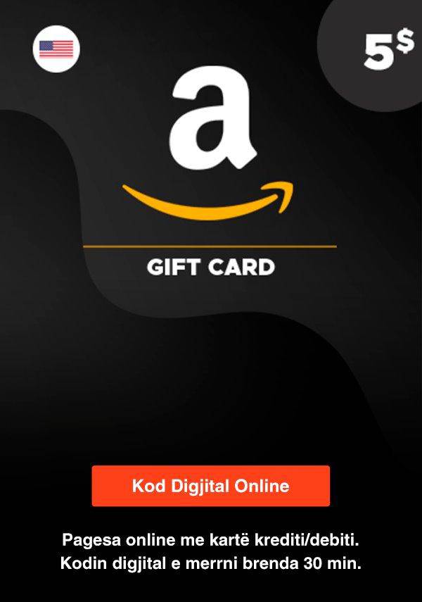 DG Amazon 5 USD Account US - Albagame