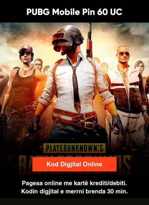 DG PUBG Mobile Pin 60 UC Account WW - Albagame