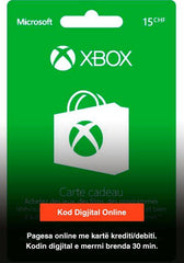 DG Xbox Live 15 CHF Account CH - Albagame