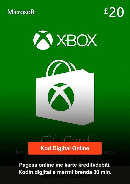 DG Xbox Live 20 GBP Account UK - Albagame