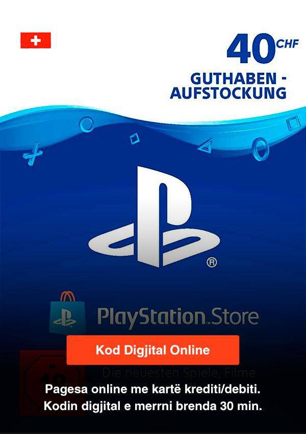 DG PlayStation 40 CHF Account CH - Albagame