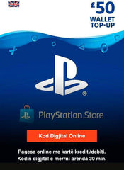 DG PlayStation 50 GBP Account UK - Albagame