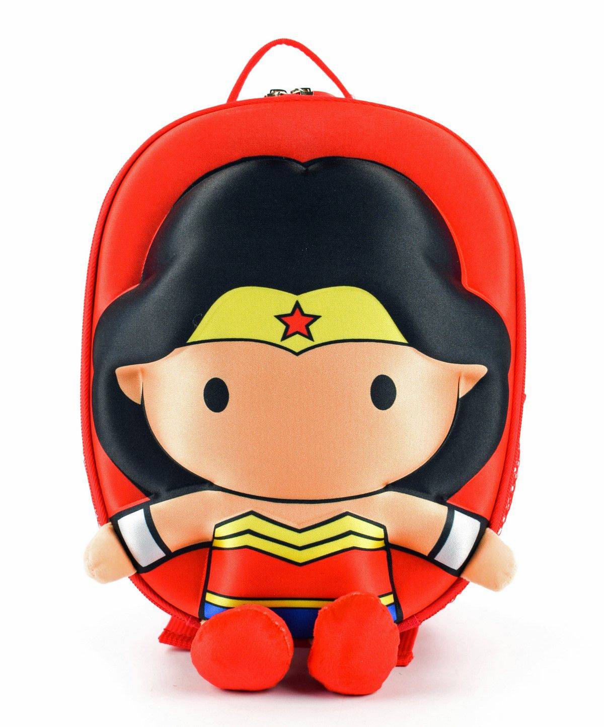 Backpack Ridaz DC Justice League 3D Wonder Woman Red - Albagame