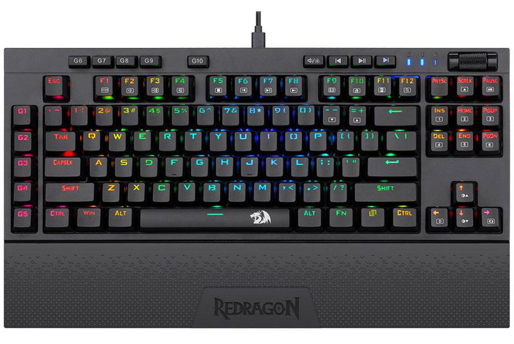 Keyboard Redragon Vishnu K596 RGB Wireless/Wired Mechanical - Albagame