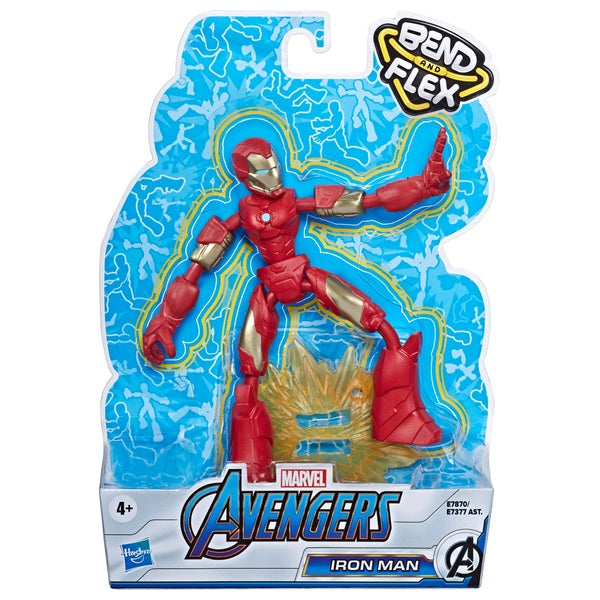 Figure Marvel Avengers Bend & Flex Iron Man 15cm - Albagame