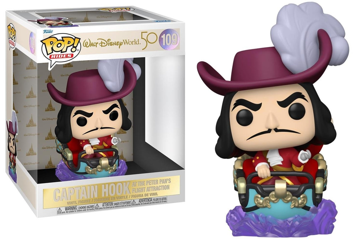 Figure Funko Pop! Vinyl Walt Disney World 109: Captain Hook – Albagame