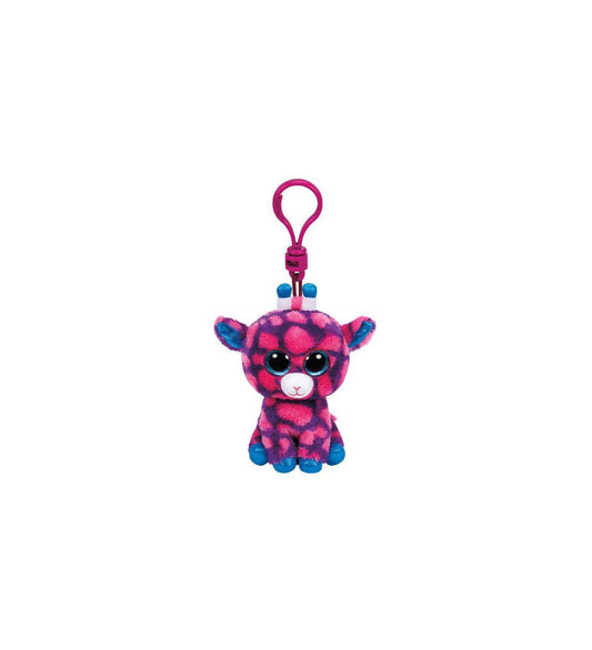 Plush Ty Beanie Boos Key Clip Sky High Pink Giraffe 8.5cm - Albagame