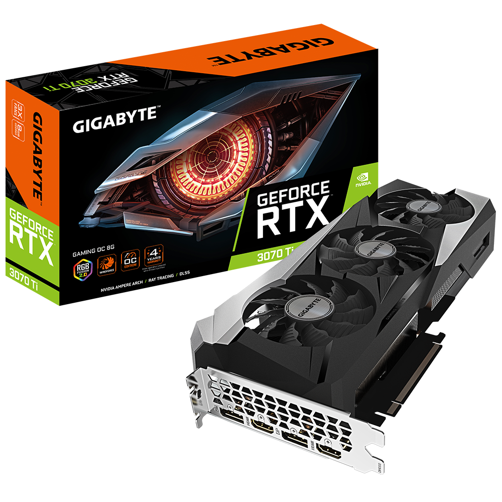 GigaByte GeForce RTX 3070 Ti 8GB GDDR6 Gaming OC - Albagame