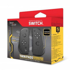Controller Nintendo Switch Steelplay Twin Pads Black - Albagame