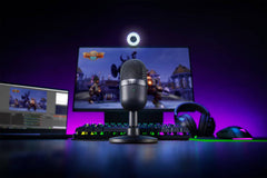 Microphone Razer Seiren Mini Ultra Compact Supercardioid Condenser & Shockmount PC/PS4/PS5/MAC - Albagame