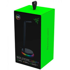 Headset Stand Base Station Razer Chroma V2 USB3.1 & 7.1 Surround Sound - Albagame