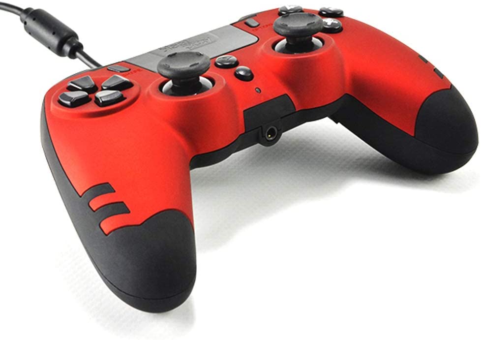 Controller PS4 Steelplay Metaltech Wireless Ruby Red - Albagame