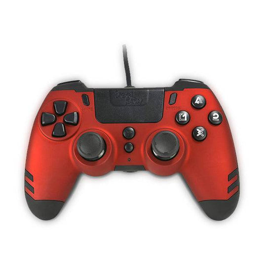 Controller PS4 Steelplay Metaltech Wireless Ruby Red - Albagame