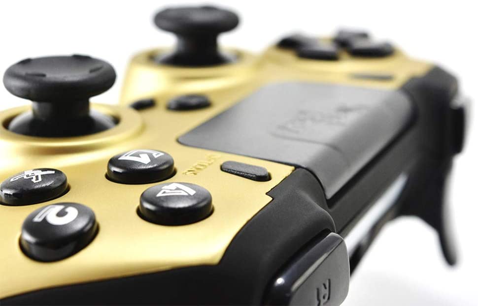 Controller PS4 Steelplay Metaltech Wireless Gold - Albagame