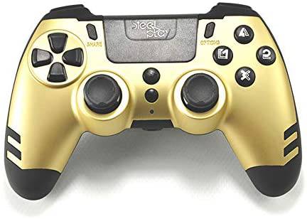 Controller PS4 Steelplay Metaltech Wireless Gold - Albagame