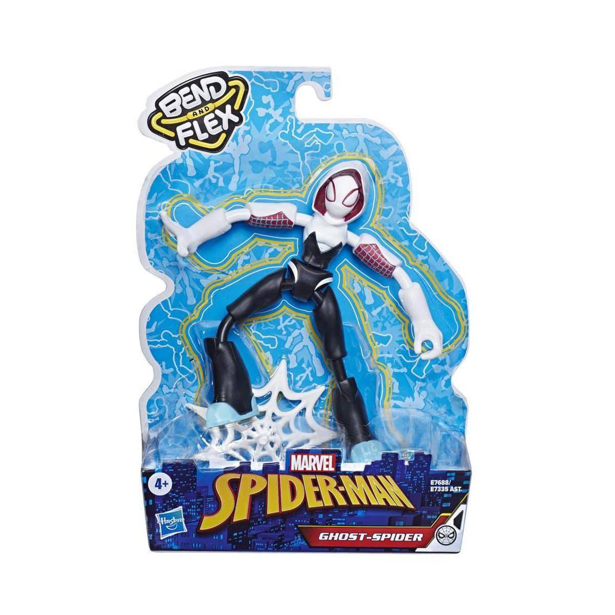 Figure Marvel Spider-Man Bend & Flex Ghost-Spider 15cm - Albagame