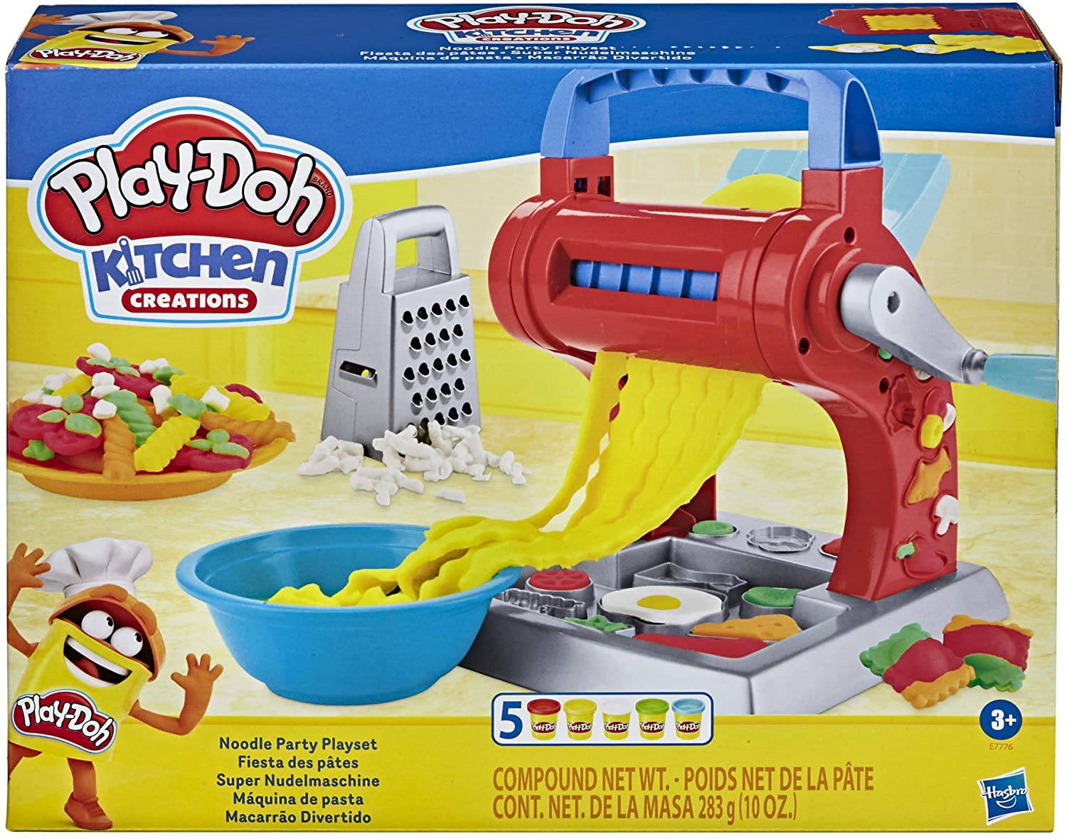Playdoh Kitchen Creations Noodles Party Playset - Albagame