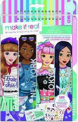 Make It Real Fashion Design Sketchbook: City Style - Albagame