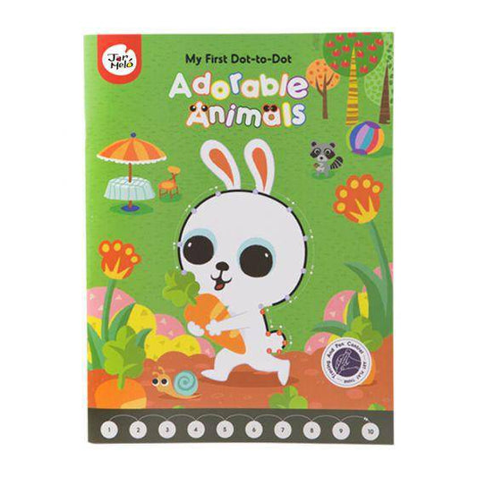 My First Dot-to-Dot Drawing Book Adorable Animal - Albagame
