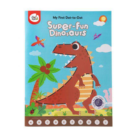 My First Dot-to-Dot Drawing Book Super-fun Dinos - Albagame