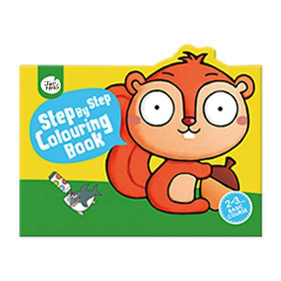 Step By Step Colouring Book 2-3 Years Basic - Albagame