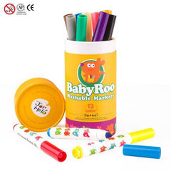 Washable Markers Baby Roo 12 Colours - Albagame