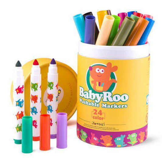 Washable Markers Baby Roo 24 Colours - Albagame