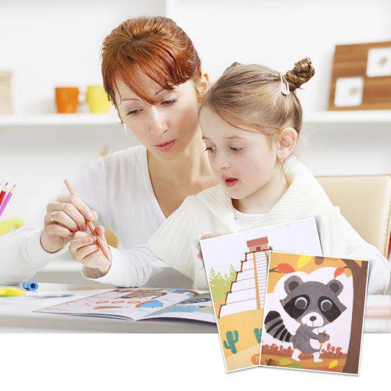 My First Dot-to-Dot Drawing Book Adorable Animal - Albagame