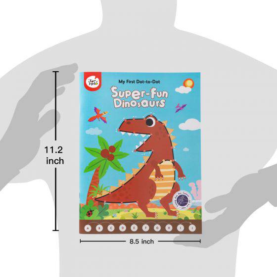 My First Dot-to-Dot Drawing Book Super-fun Dinos - Albagame