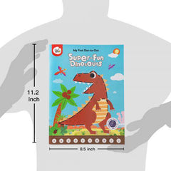 My First Dot-to-Dot Drawing Book Super-fun Dinos - Albagame