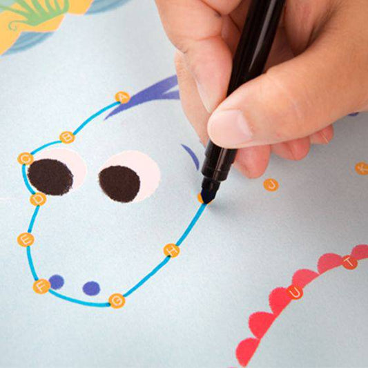 My First Dot-to-Dot Drawing Book Super-fun Dinos - Albagame